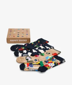 Mujer Happy Socks Calcetines*Pack de calcetines P000320 en azul marino