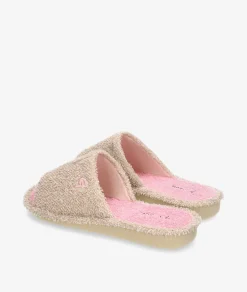 Mujer Garzón Zapatillas De Casa*pinky P410