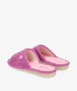 Mujer Garzón Zapatillas De Casa*pinky P410