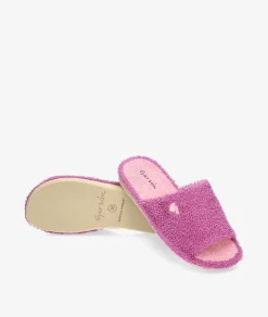 Mujer Garzón Zapatillas De Casa*pinky P410