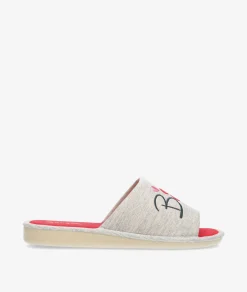 Mujer Garzón Zapatillas De Casa*pinky P416