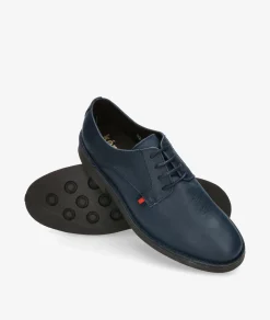 Hombre Kénnebec Zapatos Casual*PUNTEADO BLUCHER 2600 SIN FESTON en marino