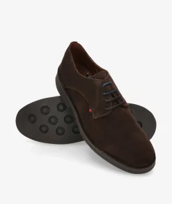 Hombre Kénnebec Zapatos Casual*PUNTEADO BLUCHER 2600 SIN FESTON en serraje