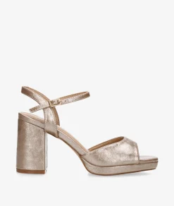 Mujer Aclys Sandalias*Sandalias PLATTY 02 en platino