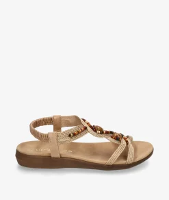Mujer Amarpies Sandalias*Sandalias 30245 en platino