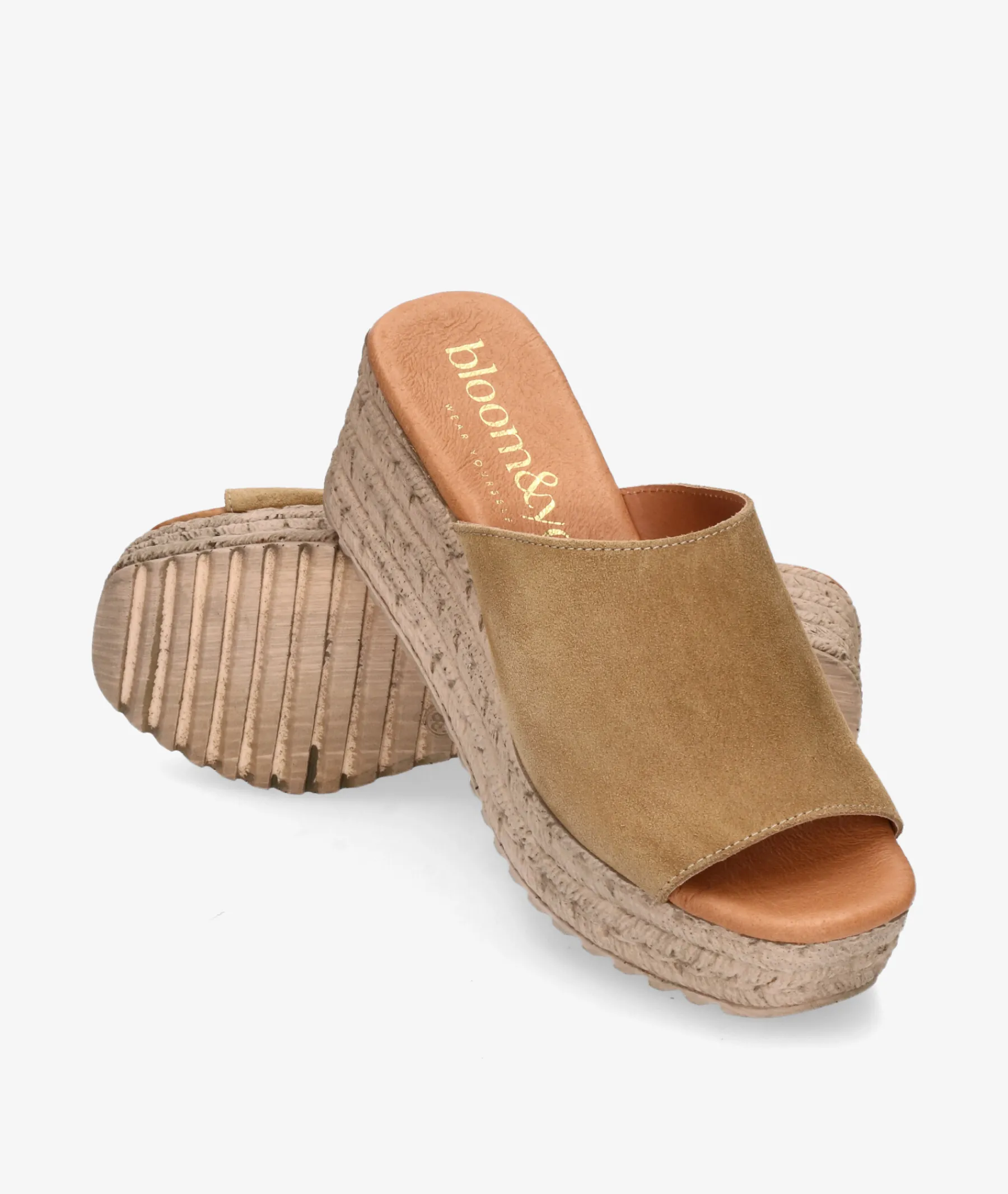 Mujer bloom&you Sandalias*Sandalias bloom&you LISA en serraje camel