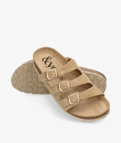 Mujer bloom&you Sandalias*Sandalias bloom&you NEW NENUFAR en serraje taupe