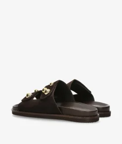 Mujer bloom&you Sandalias*Sandalias bloom&you ORIA en serraje marrón