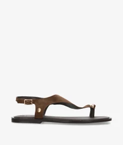 Mujer pabloochoa.shoes Sandalias*Sandalias SF1691 en ante marrón