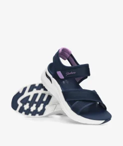 Mujer Skechers Sandalias*Sandalias 164078 en marino