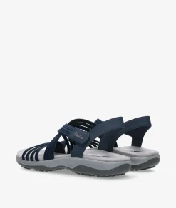 Mujer Skechers Sandalias*Sandalias 164036 en marino