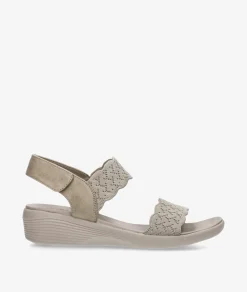 Mujer Skechers Sandalias*Sandalias 163165 en beige