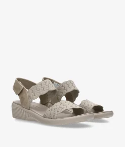 Mujer Skechers Sandalias*Sandalias 163165 en beige