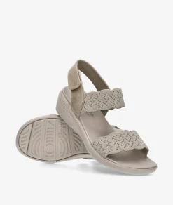 Mujer Skechers Sandalias*Sandalias 163165 en beige