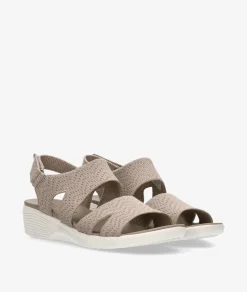 Mujer Skechers Sandalias*Sandalias 163420 en topo