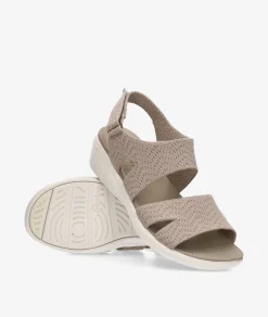 Mujer Skechers Sandalias*Sandalias 163420 en topo