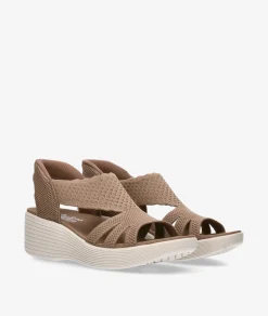 Mujer Skechers Sandalias*Sandalias 120012 en topo