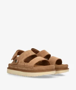 Mujer UGG Sandalias*Sandalias GOLDENSTAR GLIDE en cuero