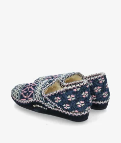 Mujer Nordikas Zapatillas De Casa*Sleepers 2000 en marino