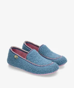 Mujer Nordikas Zapatillas De Casa*Sleepers 2191 en jeans
