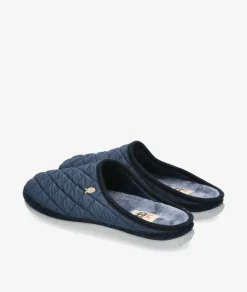 Hombre Hot potatoes Zapatillas De Casa*Zapatillas de casa STAFFORD en marino