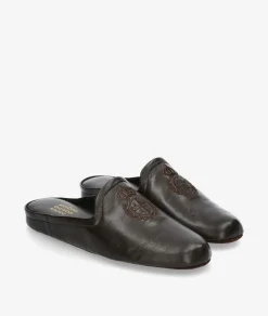 Hombre pabloochoa.shoes Zapatillas De Casa*Zapatillas de casa KOSMA 6181 en marrón