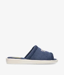 Hombre Nordikas Zapatillas De Casa*Zapatillas de casa 6679 en azul marino