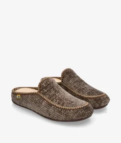 Hombre Nordikas Zapatillas De Casa*Zapatillas de casa 2195 en topo