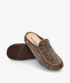 Hombre Nordikas Zapatillas De Casa*Zapatillas de casa 2195 en topo
