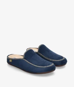 Hombre Nordikas Zapatillas De Casa*Zapatillas de casa 2195 en marino