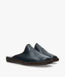 Hombre Nordikas Zapatillas De Casa*Zapatillas de casa 8976 en azul marino