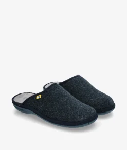 Hombre Nordikas Zapatillas De Casa*Zapatillas de casa 2630 en marino