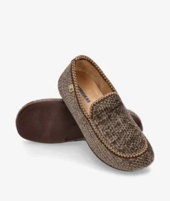 Hombre Nordikas Zapatillas De Casa*Zapatillas de casa 2196 en topo