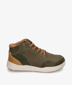 Hombre Sunni Sabbi Respetuoso|Botines*Zapatos barefoot SENZO 019 en caki