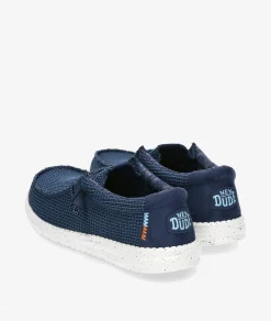 Hombre Dude Zapatos Casual*Zapatos casual WALLY SPORT MESH en marino
