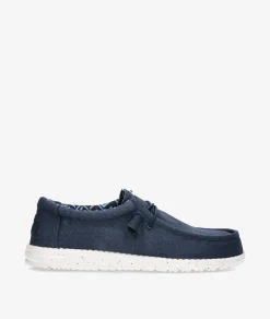 Hombre Dude Zapatos Casual*Zapatos casual WALLY STRETCH CANVAS en marino