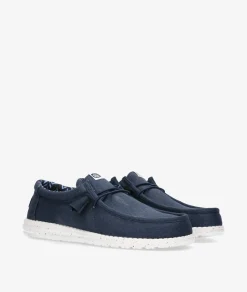 Hombre Dude Zapatos Casual*Zapatos casual WALLY STRETCH CANVAS en marino