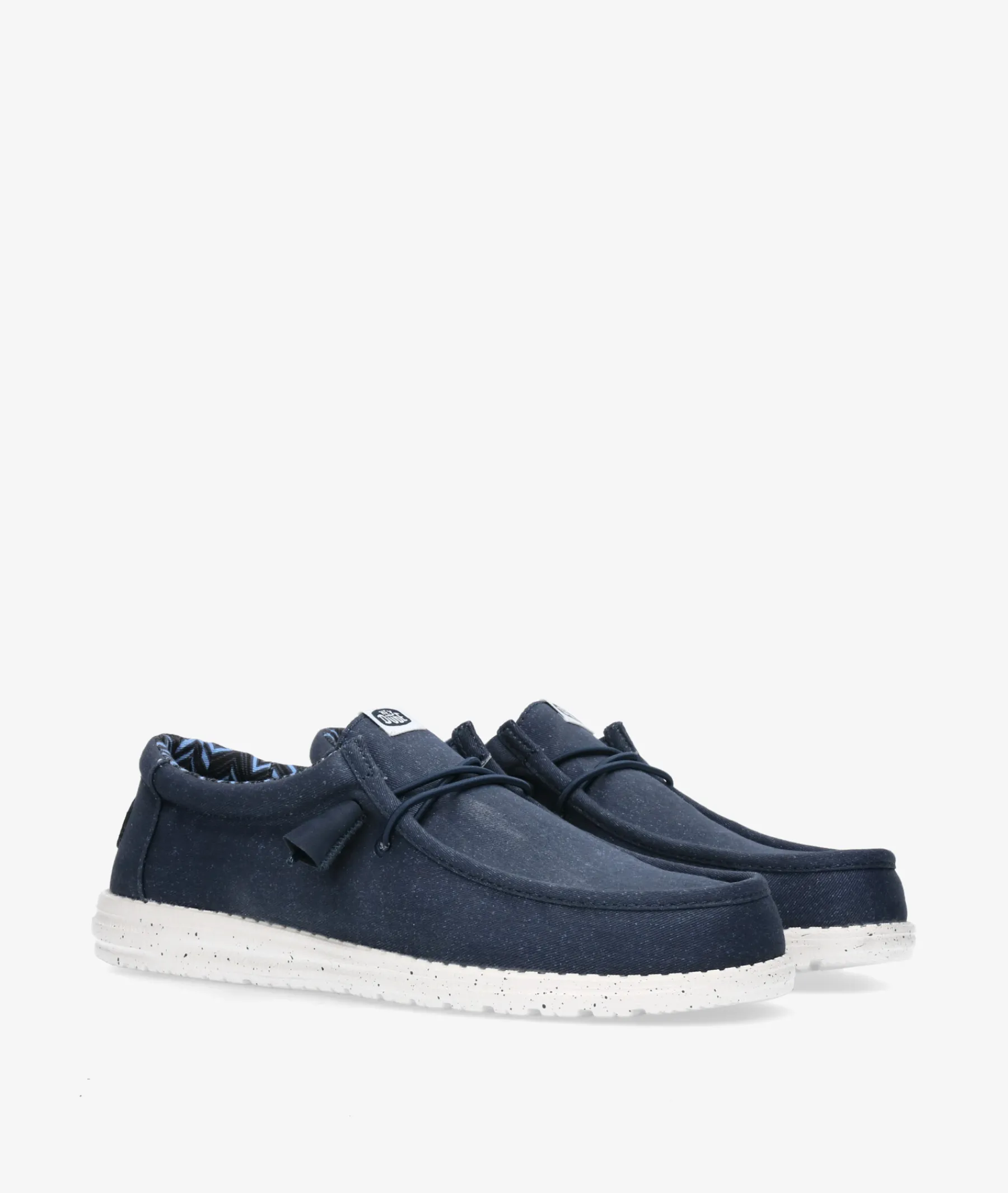 Hombre Dude Zapatos Casual*Zapatos casual WALLY STRETCH CANVAS en marino