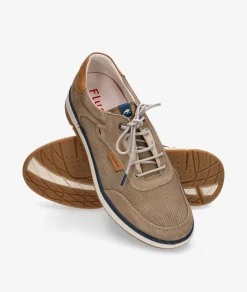 Hombre Fluchos Zapatos Casual*Zapatos casual F2210 en nobuck taupe
