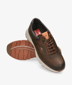 Hombre Fluchos Zapatos Casual*Zapatos casual F2069 en nobuck marrón