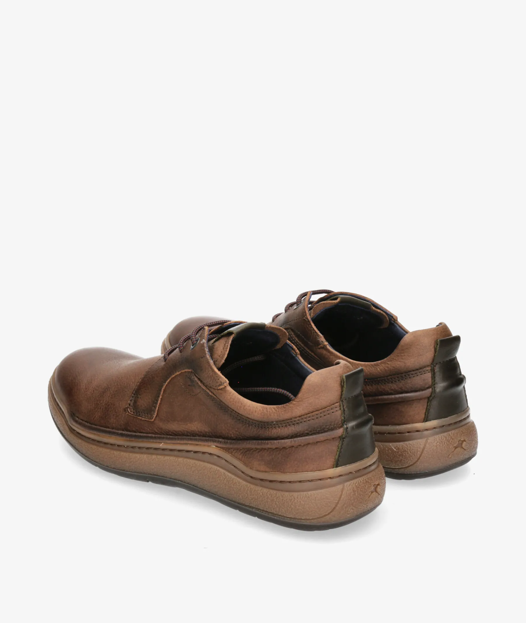 Hombre Fluchos Zapatos Casual*Zapatos casual F2033 en nobuck marrón