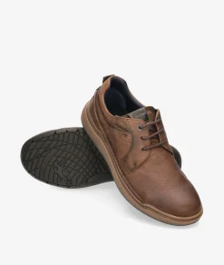 Hombre Fluchos Zapatos Casual*Zapatos casual F2033 en nobuck marrón
