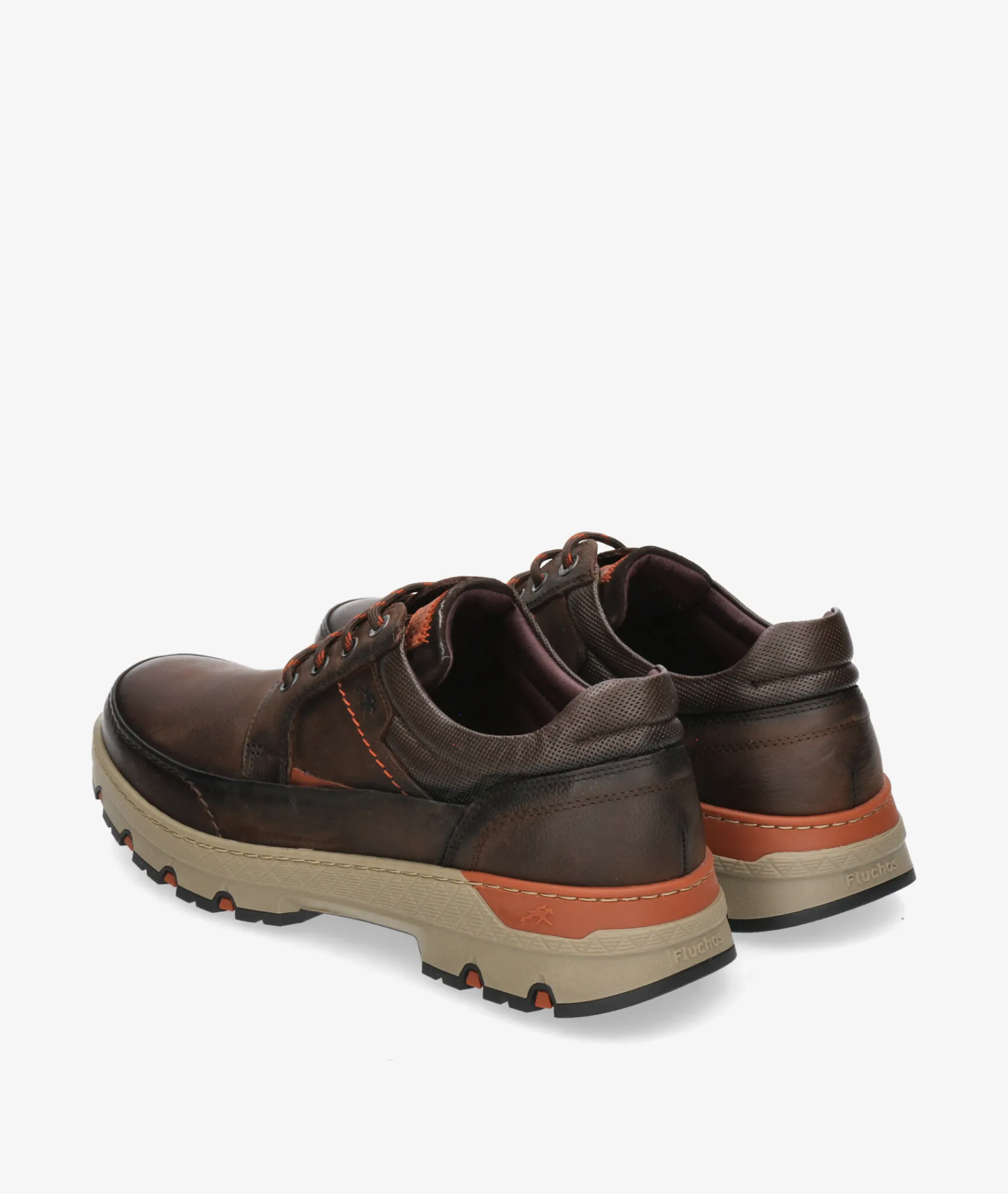 Hombre Fluchos Zapatos Casual*Zapatos casual F1843 en nobuck marrón