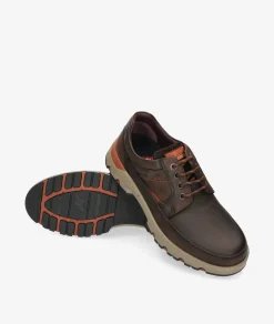 Hombre Fluchos Zapatos Casual*Zapatos casual F1843 en nobuck marrón