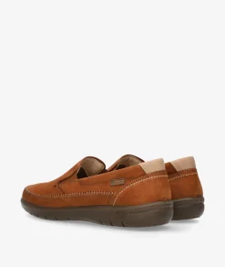 Hombre LUISETTI Mocasines*Zapatos casual 39502 NO en nobuck