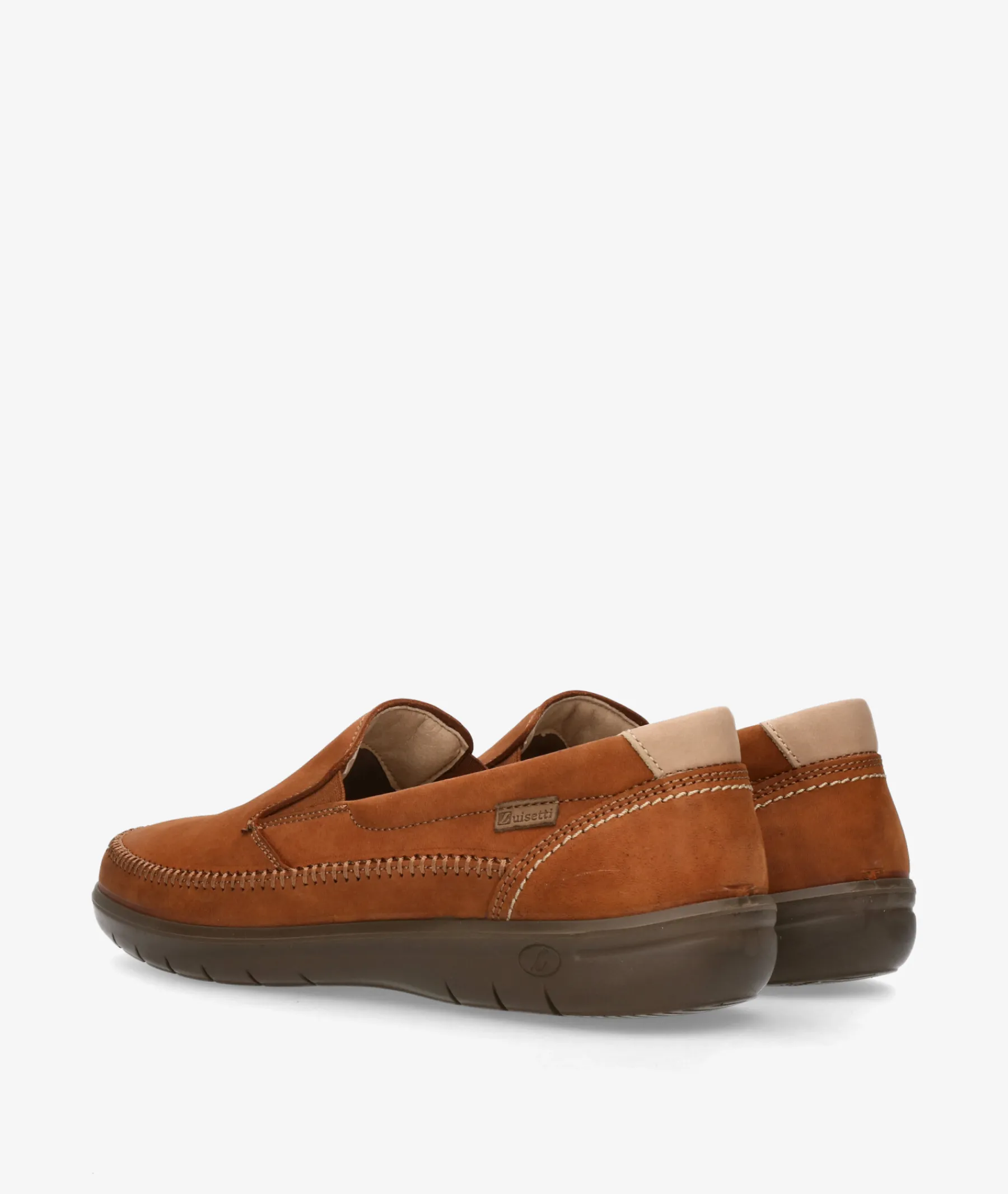 Hombre LUISETTI Mocasines*Zapatos casual 39502 NO en nobuck