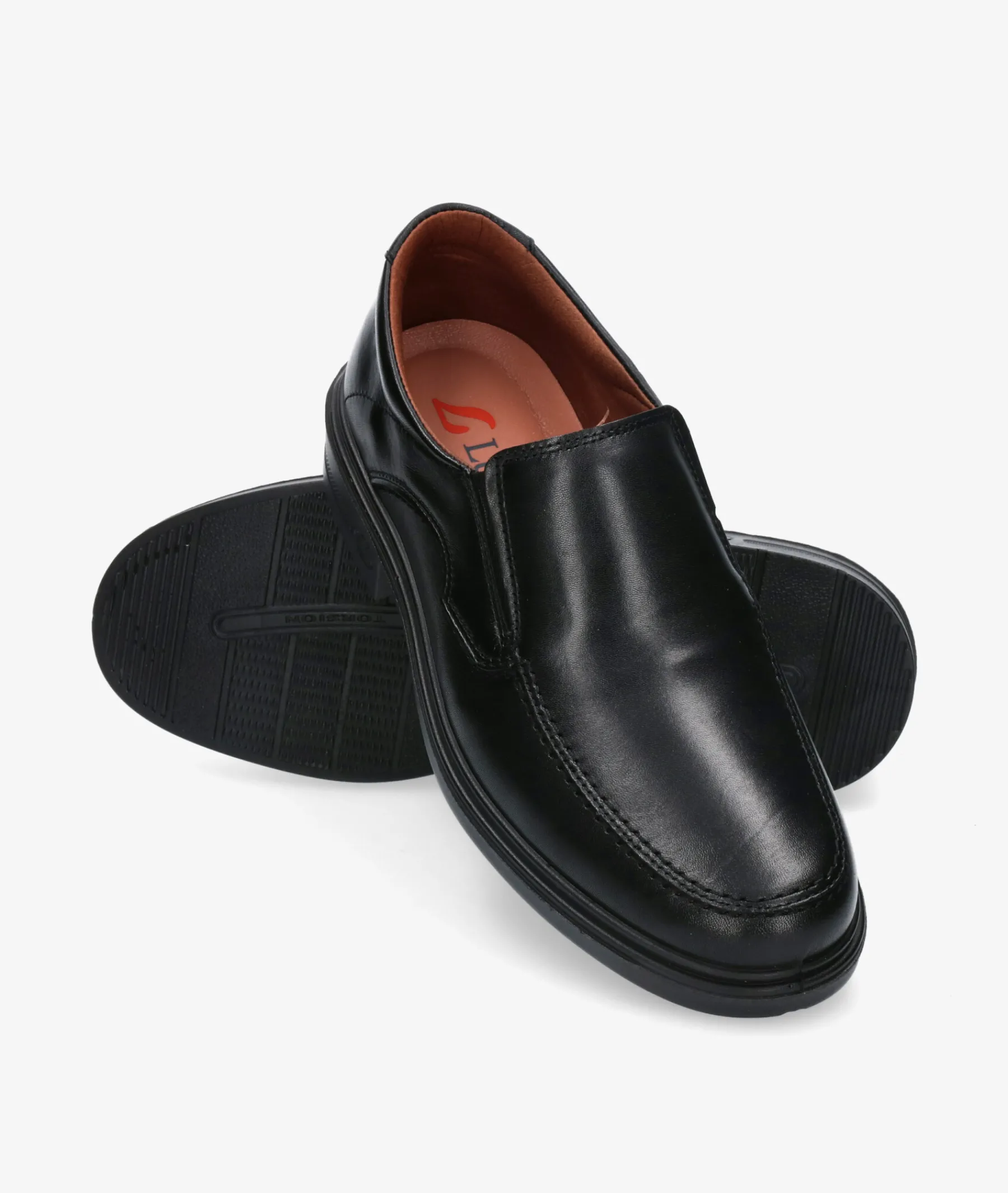 Hombre LUISETTI Zapatos De Vestir|Zapatos Casual*Zapatos casual 33650 ST en negro
