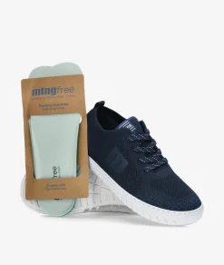 Hombre Mustang Respetuoso|Deportivos*Zapatos casual 84801 en azul marino