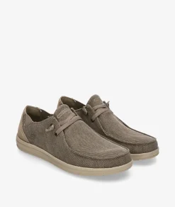 Hombre Skechers Zapatos Casual*Zapatos casual 66387 en topo