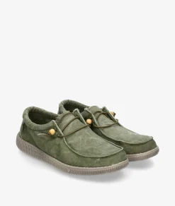 Hombre Walk in Pitas Zapatos Casual*Zapatos casual WP150 WALLABY WASHED en caki